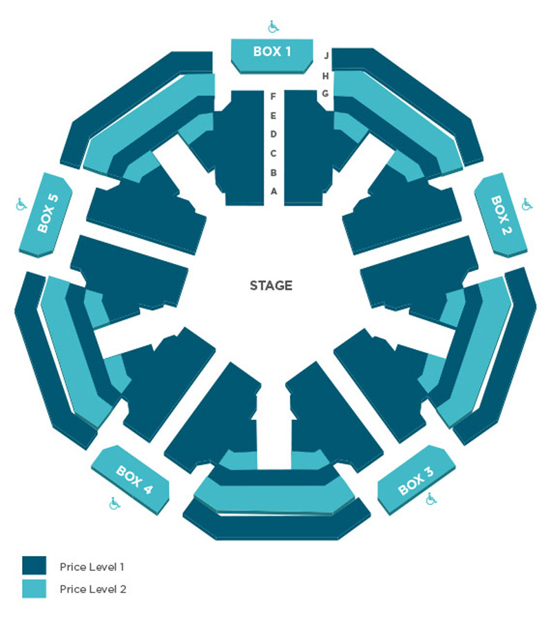 Space Theatre Seating Chart